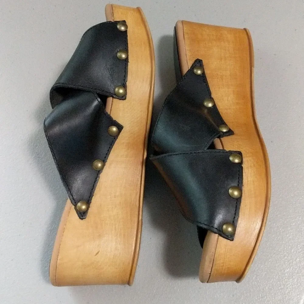 Nala Handmade Leather Mules 40/9